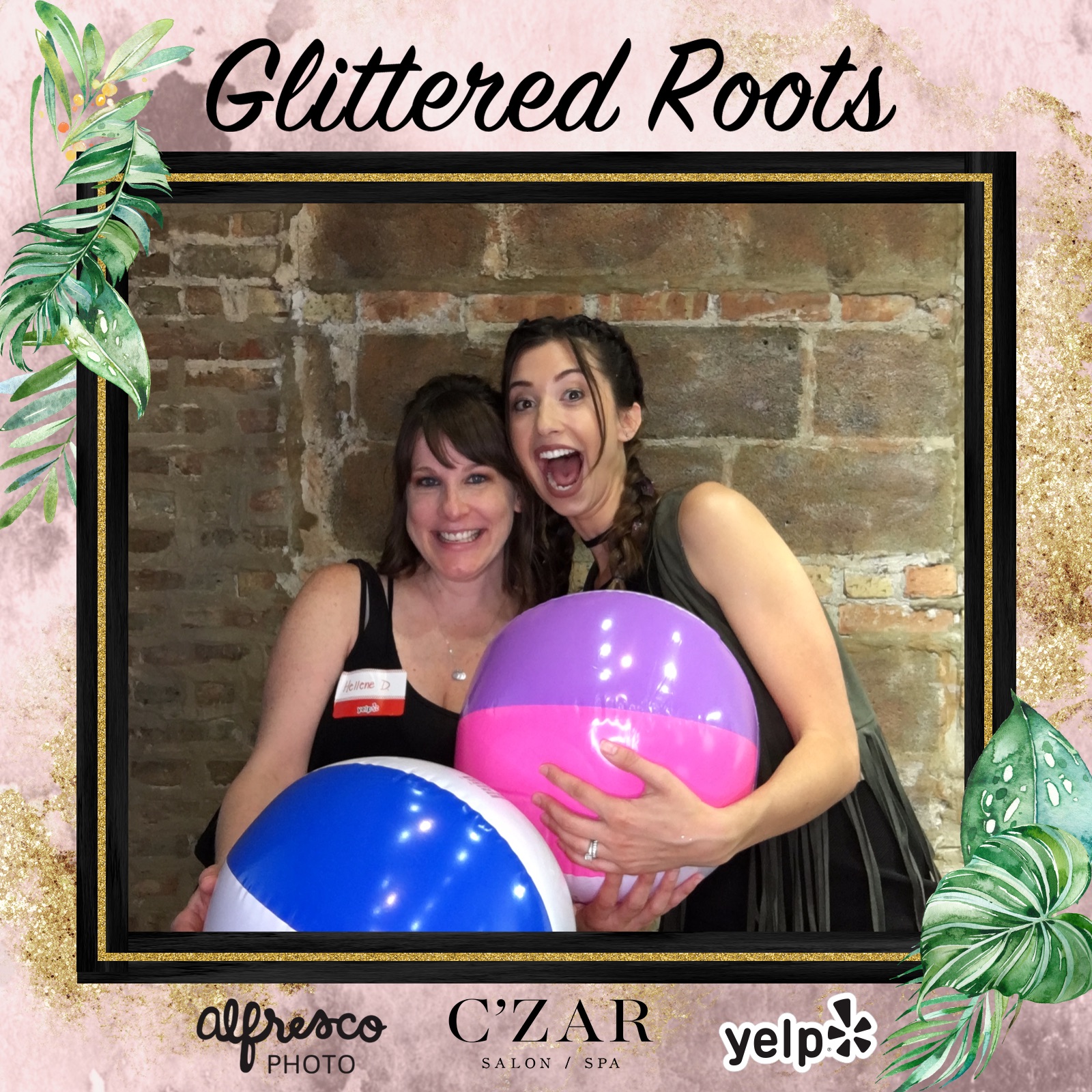Yelp Elite: Glittered Roots | View more photos from the event at events.alfrescophoto.com/u/AlfrescoPhoto/Yelp-Elite-Glittered-Roots